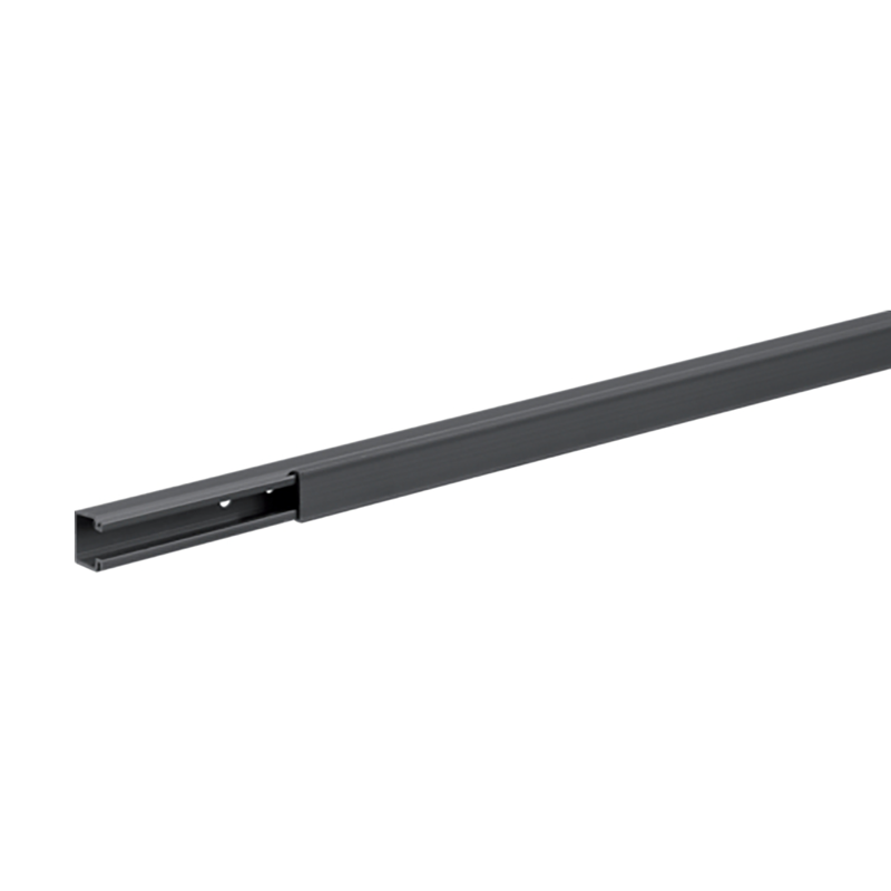 Canale per cavi 15x15mm barra da 2m nero
