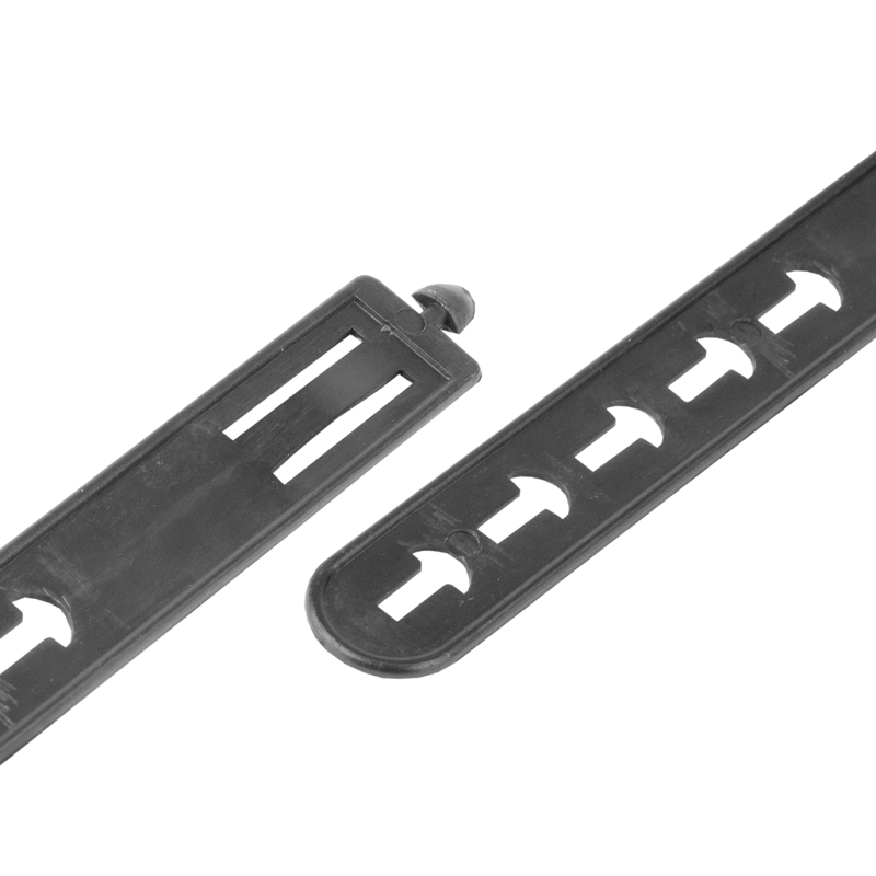 Fascette nera 130mm x 15.5mm sganciabile, Pack à 100 pz.