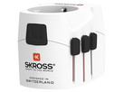 SKROSS Adapt. de voyage PRO Monde - Monde + 2xUSB-A 3 pôles max. 7A avec fusible