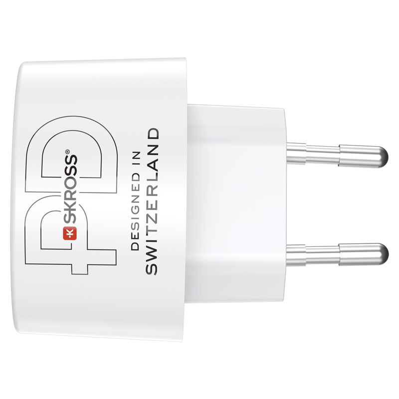 SKROSS Adapt. de charge 45W PD 1xUSB-A + 1xUSB-C max. 5.4A, bl