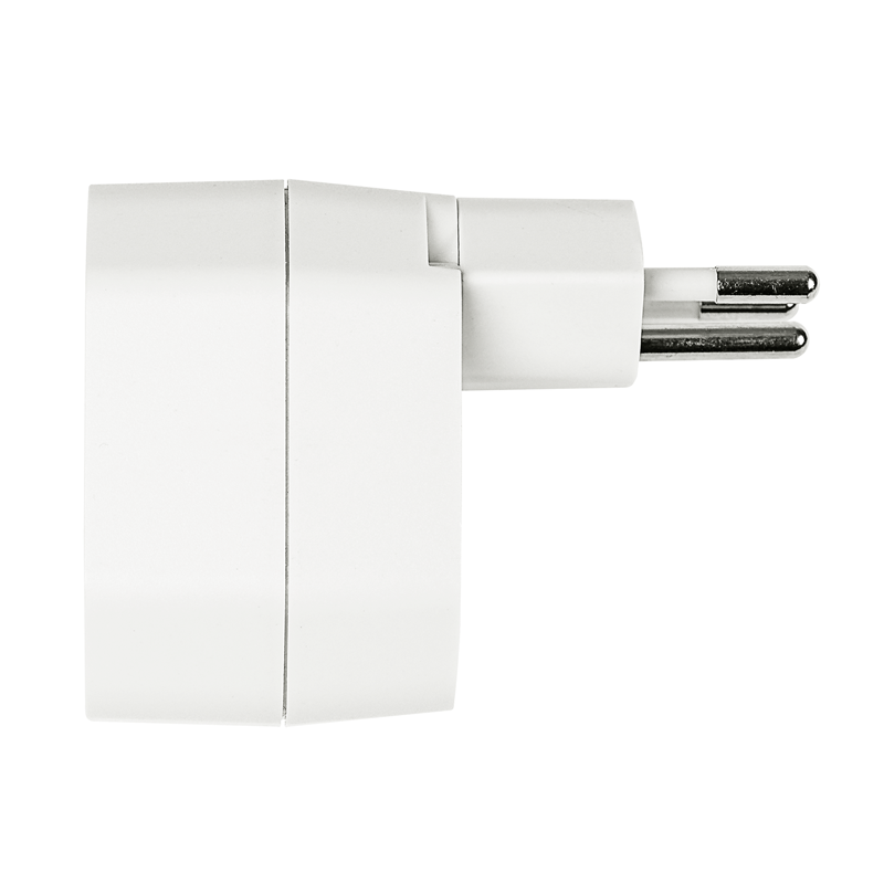 Adattatore multiplo MANTA 2xT13 girevole 320° bi