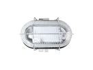 WORKLIGHT LED oval Wandleuchte mit Schutzgitter 8W