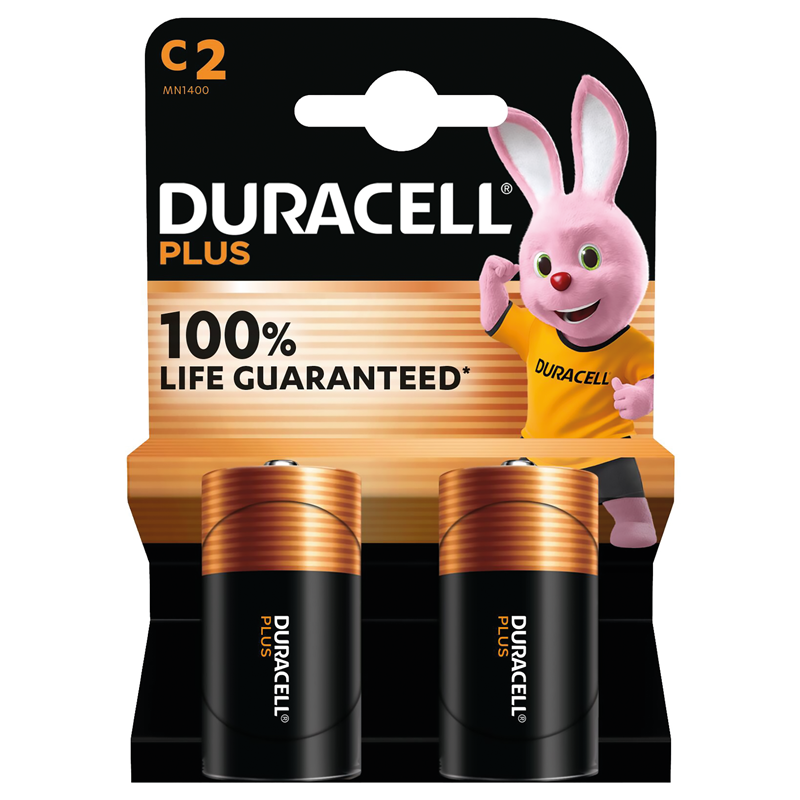 Duracell Plus 1.5V MN1400 LR14 C