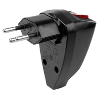 Spina RESET T12 con Breaker Switch nero
