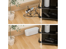 D-Line Gestion des câbles Design Box blanc 410x165x135mm