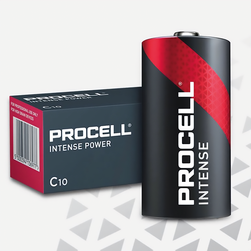Procell Intense 1.5V, MN1400, LR14, C, Pack à 10 Stk.