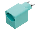 Chargeur USB-C PD 18W 5V/3.0A + 1xT13 rotatif 325°  tq