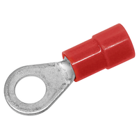 Capocorda ad anello isolato M5 (0.25-1.5mm2) rosso PU 12 pz.