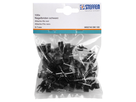 Attache-Filo 5-7mm nero 100 pz.