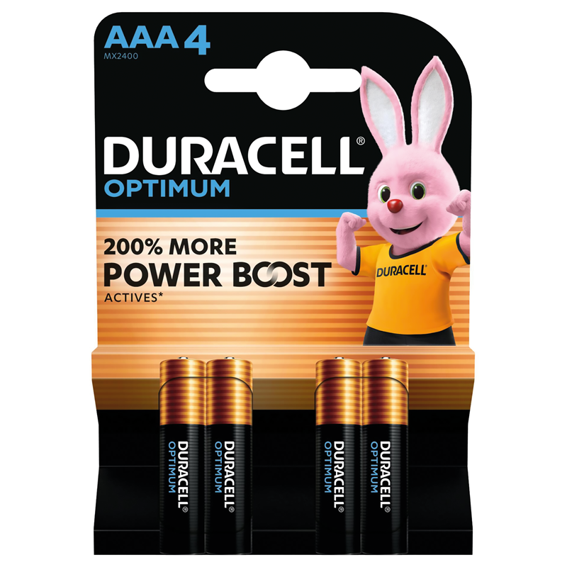 Duracell Optimum 1.5V MN2400 LR03 AAA