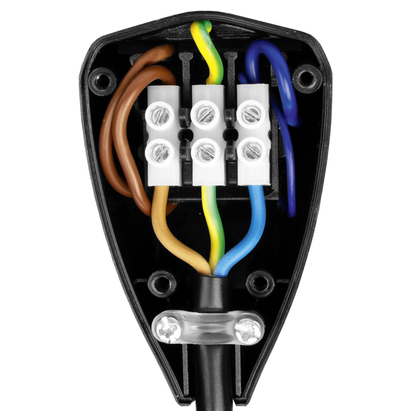 Spina RESET T12 con Breaker Switch nero