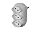 Adaptateur multiple STRONG 3xT23 (250V/16A) bl