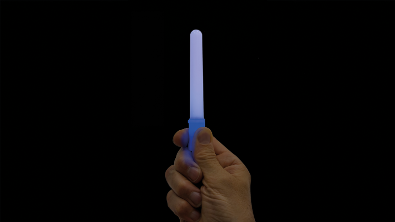 LED light stick Glow 5, set di 3, giallo, verde, blu
