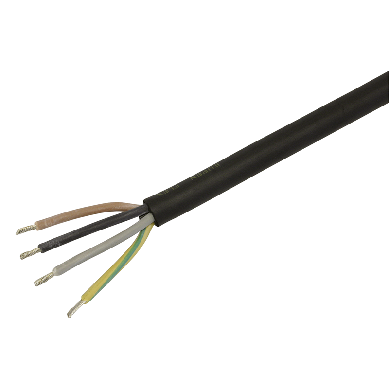 Td Kabel 4x1.5mm² 3LPE schwarz Spule 50m