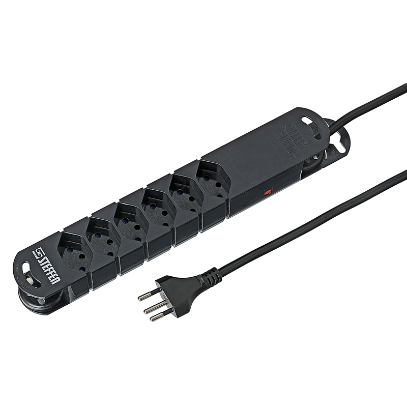 Presa mulitpla VARIABL 6xT13 3m con magneti nr