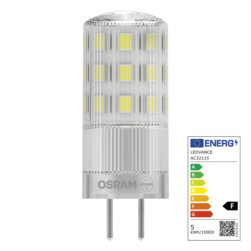 Osram LED PIN GY6.35 12V 4.5W 470lm WW