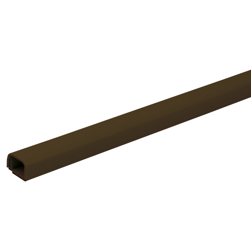 Multi Kabelkanal 11x9mm 4 Stangen 1m selbstklebend braun
