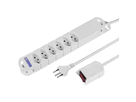 Multiprise VARIABL 6xT13 3m avec interrupteur externe et aimants bl