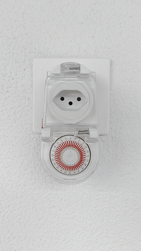 Timer mechanisch 24h-Zyklus / Schaltabstand 30min IP21 ws