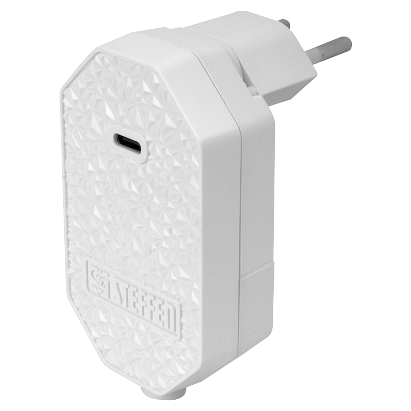 Spina a gomito girabile T12 con USB-C PD20W ws