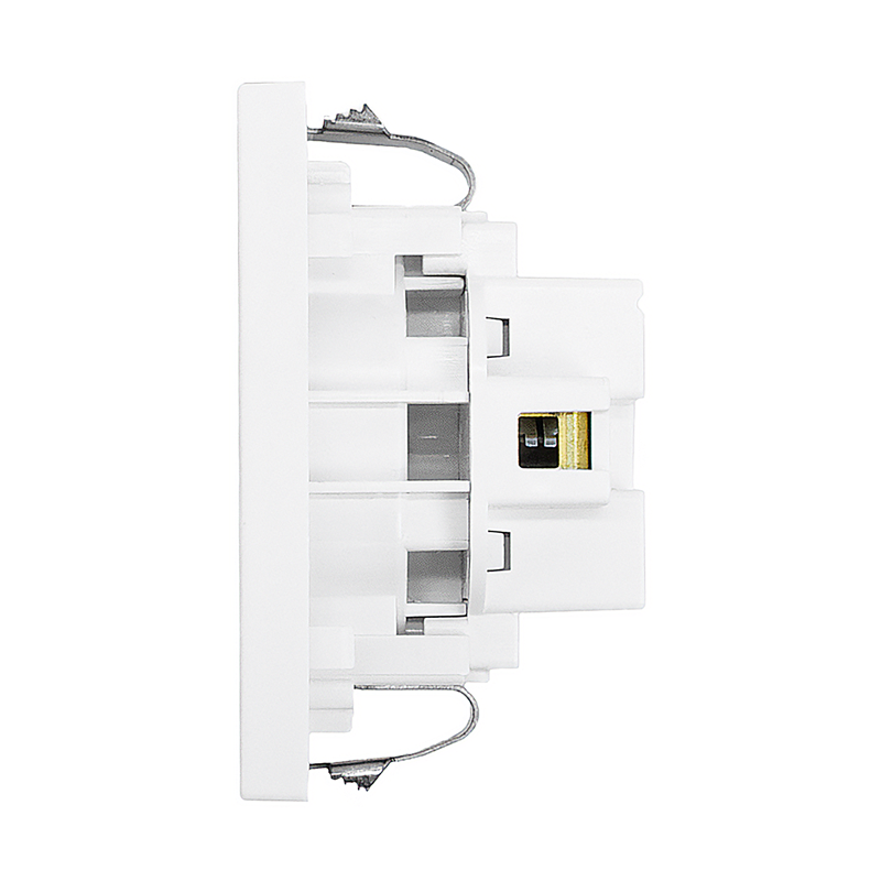 FLF Prise 1xT23 (16A/250V) avec bornes à fiche Gr.1 bl