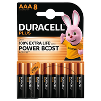 Duracell Plus Power 1.5V 8/MN2400 LR03 AAA