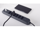 Steckdosenleiste IQ PRO 6xT13 + 1xUSB-A 18W + 1xUSB-C PD 20W 3m ant