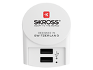 SKROSS Ladeadapter 2xUSB-A max. 5V/2.4A ws