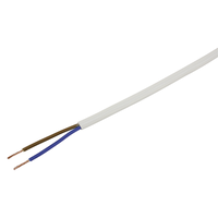 Cavo Tdlf 2x0.75mm² bianco anello 5m