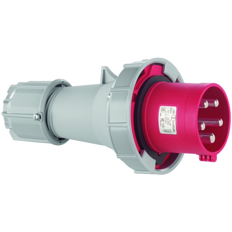 Spina CEE 63/5 IP67 400V 6h