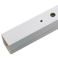 Canale per cavi 20x20mm barra 2m bianco