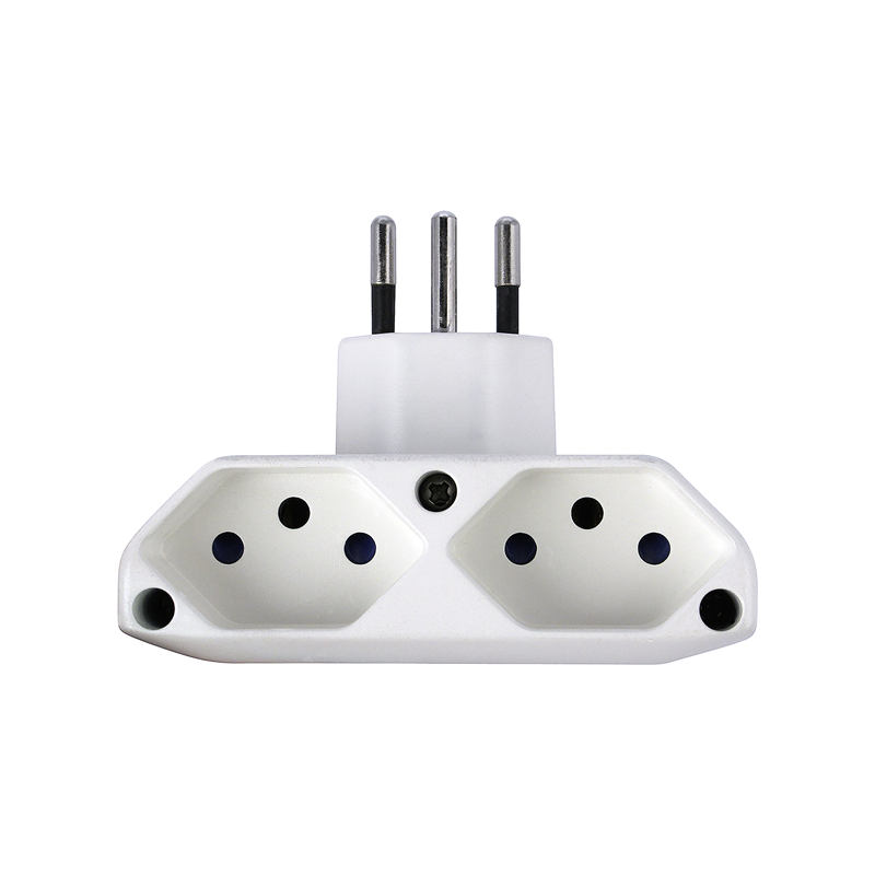 Mehrfachadapter OPPOSITE 2xT13 drehbar 270° ws