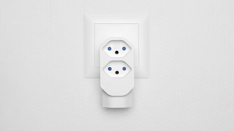 Mehrfachadapter MANTA 2+1xT13 drehbar 320° ws
