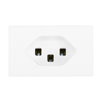 FLF Prise 1xT23 (16A/250V) avec bornes à fiche Gr.1 bl