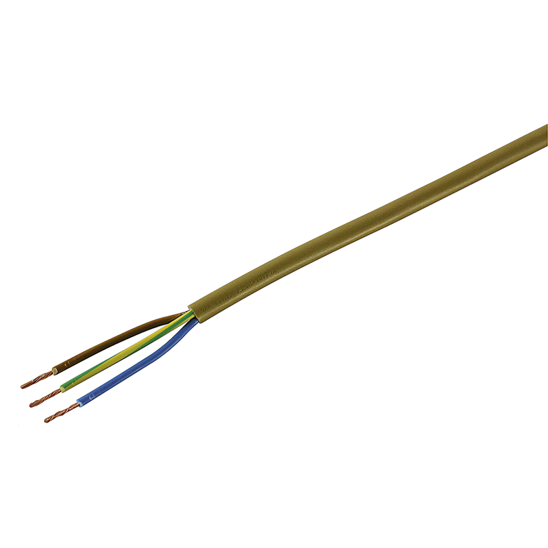 Tdlr Kabel 3x0.75mm² gold Ring 10m