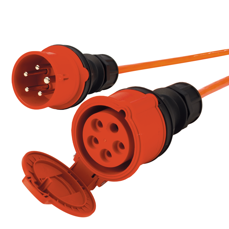 Verlängerungskabel STEFFENFLEX EPR-PUR 5G2.5mm² 10m CEE16/5-CEE16/5 IP44 or