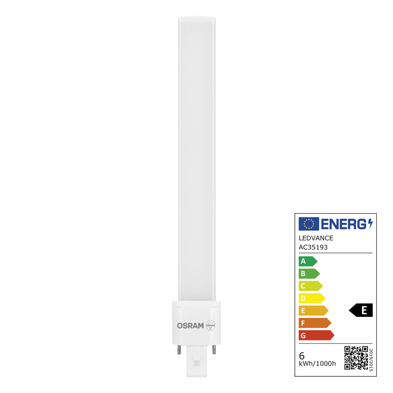 Osram Dulux LED-lampe compacte S11 G23 6W/840 700lm CW