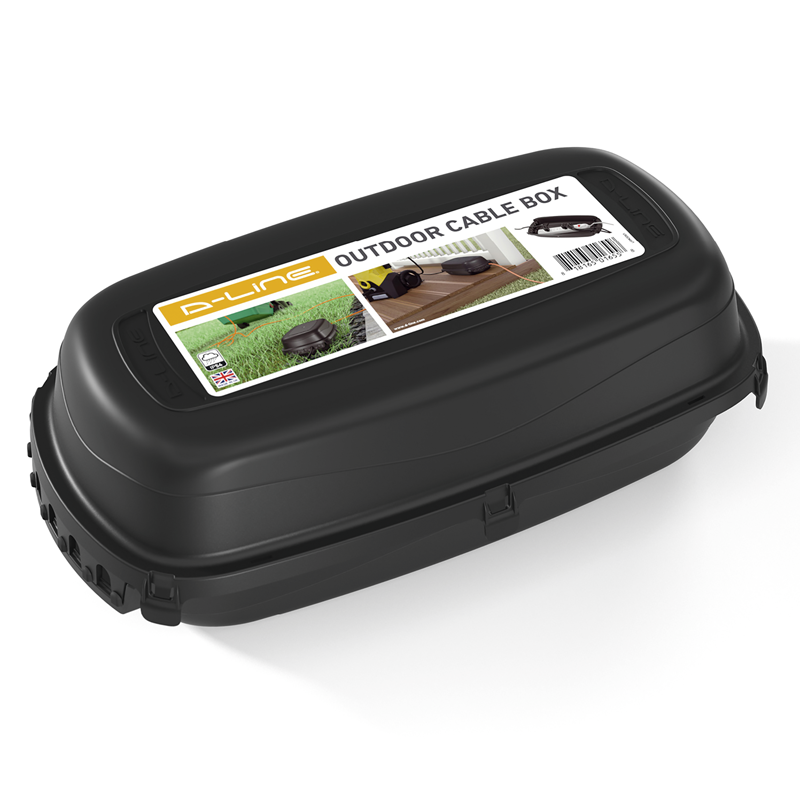 D-Line gestion des câbles Design Box IP54 noir