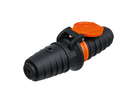 Kupplung T15 IP55 anthrazitgrau/orange