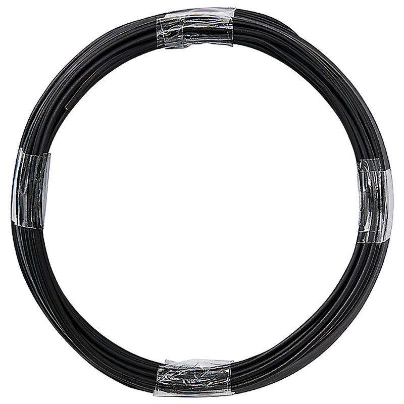 Fil de sonnerie 0.8/1.6mm² noir, bague 20m