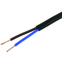 Câble Tdlf 2x0.75mm² noir, bobine 100m