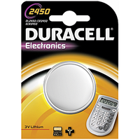 Duracell Electronics Piles lithium 3.0V DL2450 CR2450 bliste