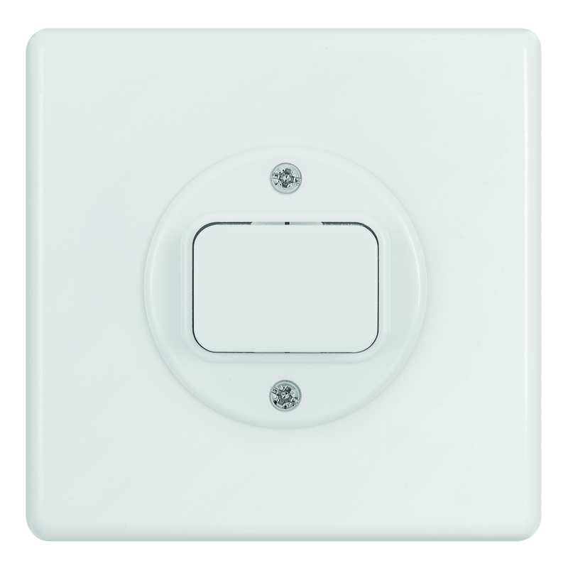BASICO Interruttore a pulsante da inc. CONT. DI CHIUSURA 1L QuickConnect bi