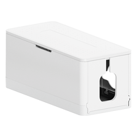 Organizer per cavi 14x15x34cm bianco