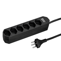 Multiprise COMPACT 6xT13 1.5m avec interrupteur nr