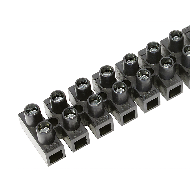 Reihenklemme 6-16mm2 12-polig sw