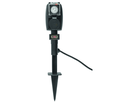 GardenLine Steckdosen-Erdpfahl mit Timer 2xT13 mit Breaker Switch 3m T12