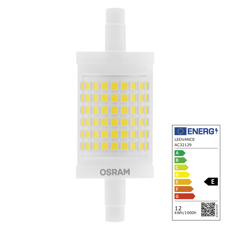 Osram LED Line R7s 240V 12W 1521lm WW