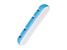 Clip de câble multi, set avec 3 pièces en bleu, vert et rose