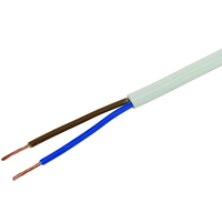 Tdlr Kabel 2x0.75mm² weiss Spule 100m